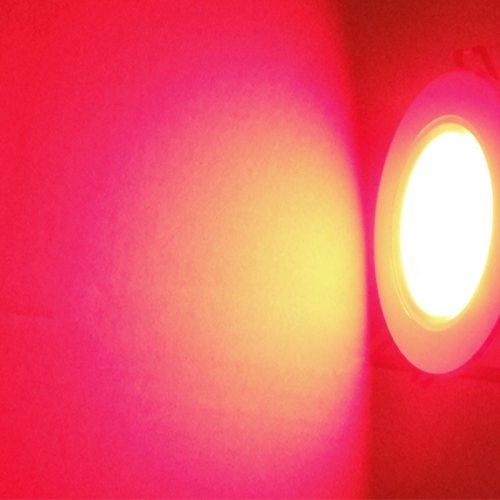 Frameless panel double color